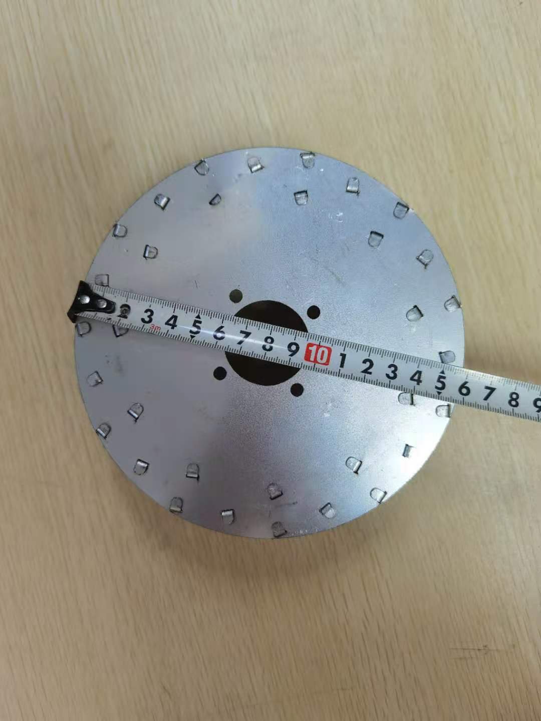 Heat Dissipation of Motor Diameter 160 mm Backward Curved Centrifugal Fan Blower Impeller Wind Whee