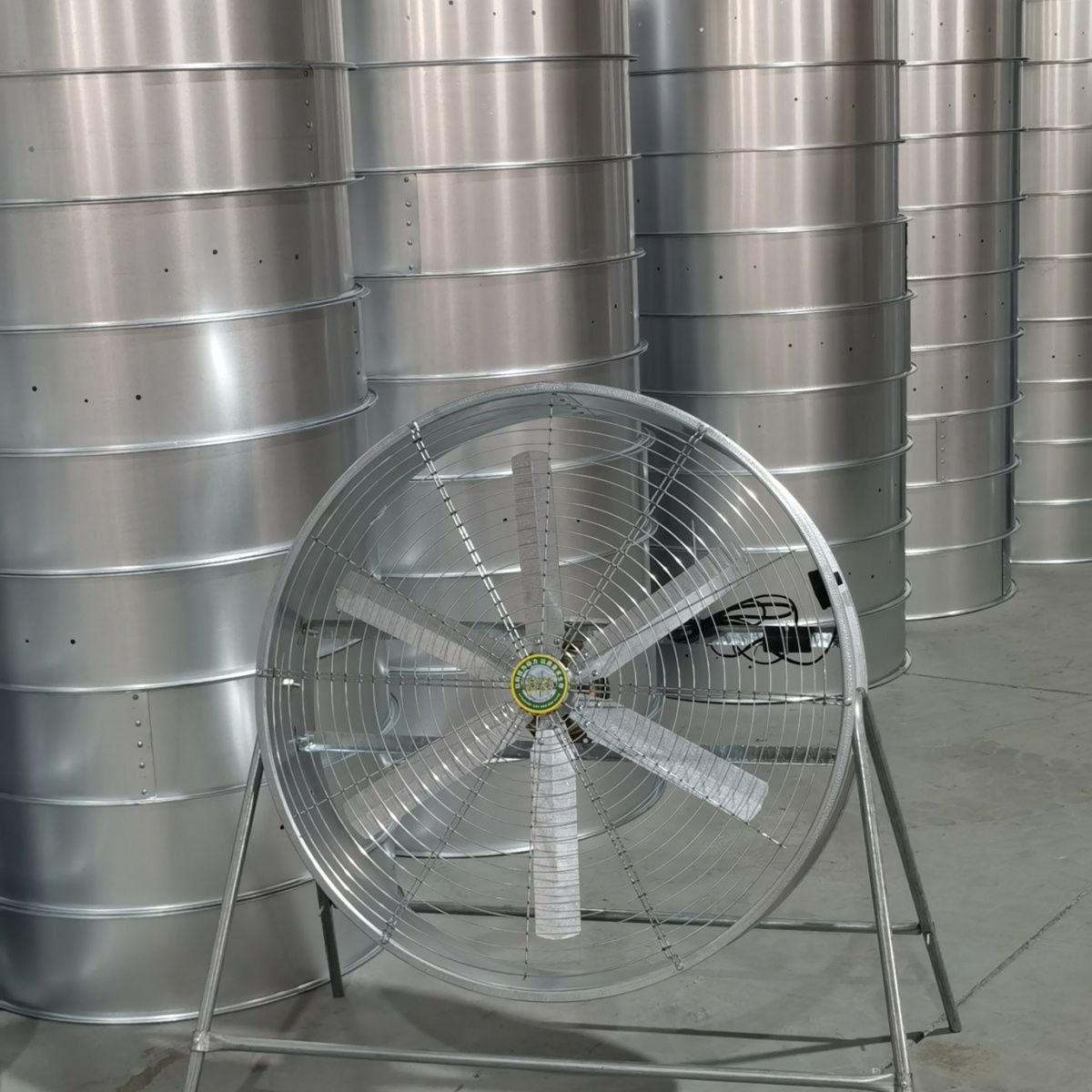 Factory Direct Sale 32'' Commercial Fans High Velocity Metal Direct Drive Blower Drum Fan for Poultry Farm Workshop Warehouse