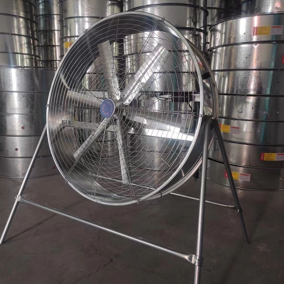 Factory Direct Sale 32'' Commercial Fans High Velocity Metal Direct Drive Blower Drum Fan for Poultry Farm Workshop Warehouse