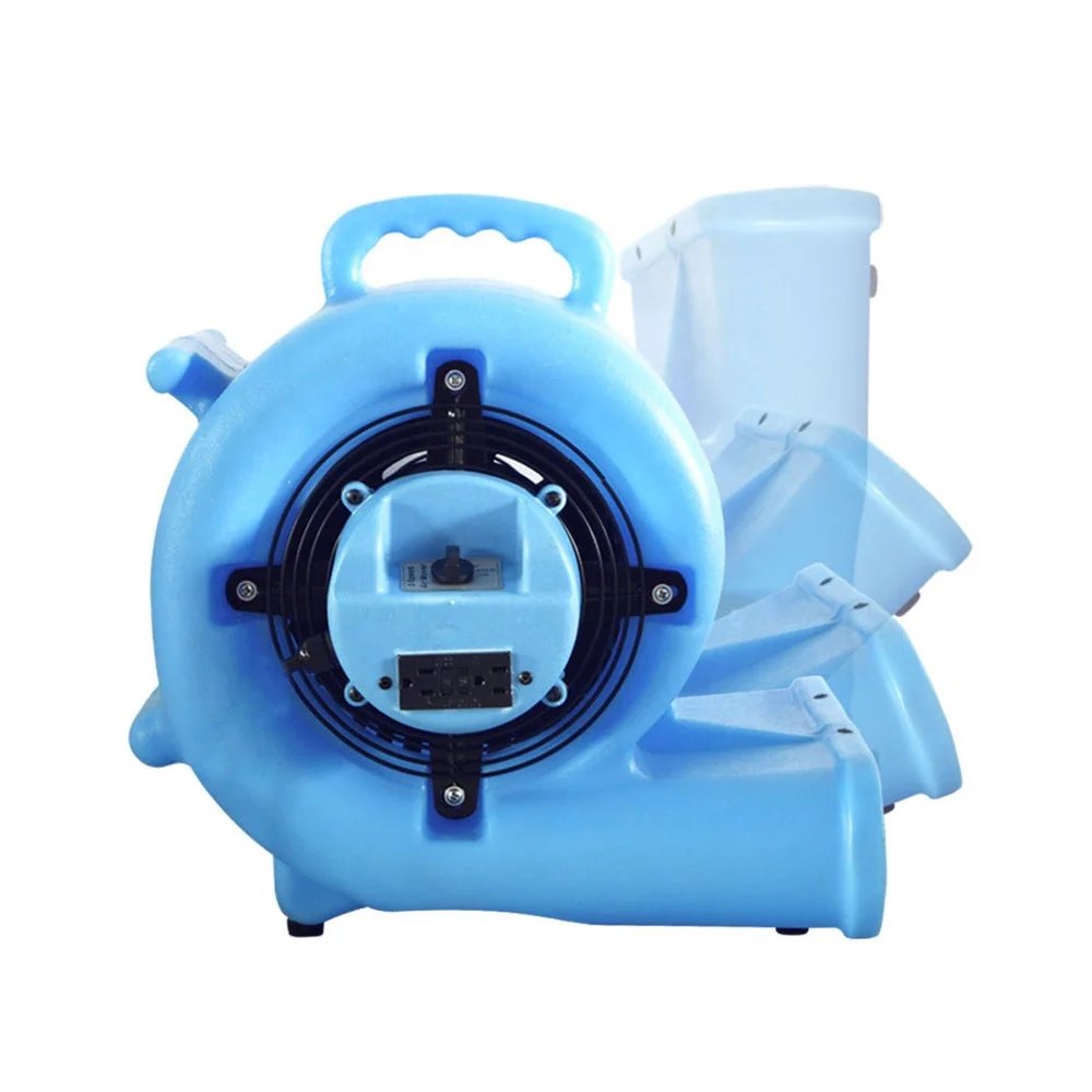 1/3HP ETL/cETL CE Stackable Commercial Centrifugal Radial Air Mover Carpet Dryer Blower Floor Fan for Water Damage Restoration
