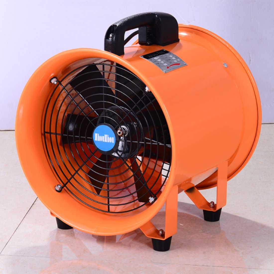 Portable High-Speed Ventilator Fan Wind Power Energy Saving Duct Pipline Generator Blower Mini Fan