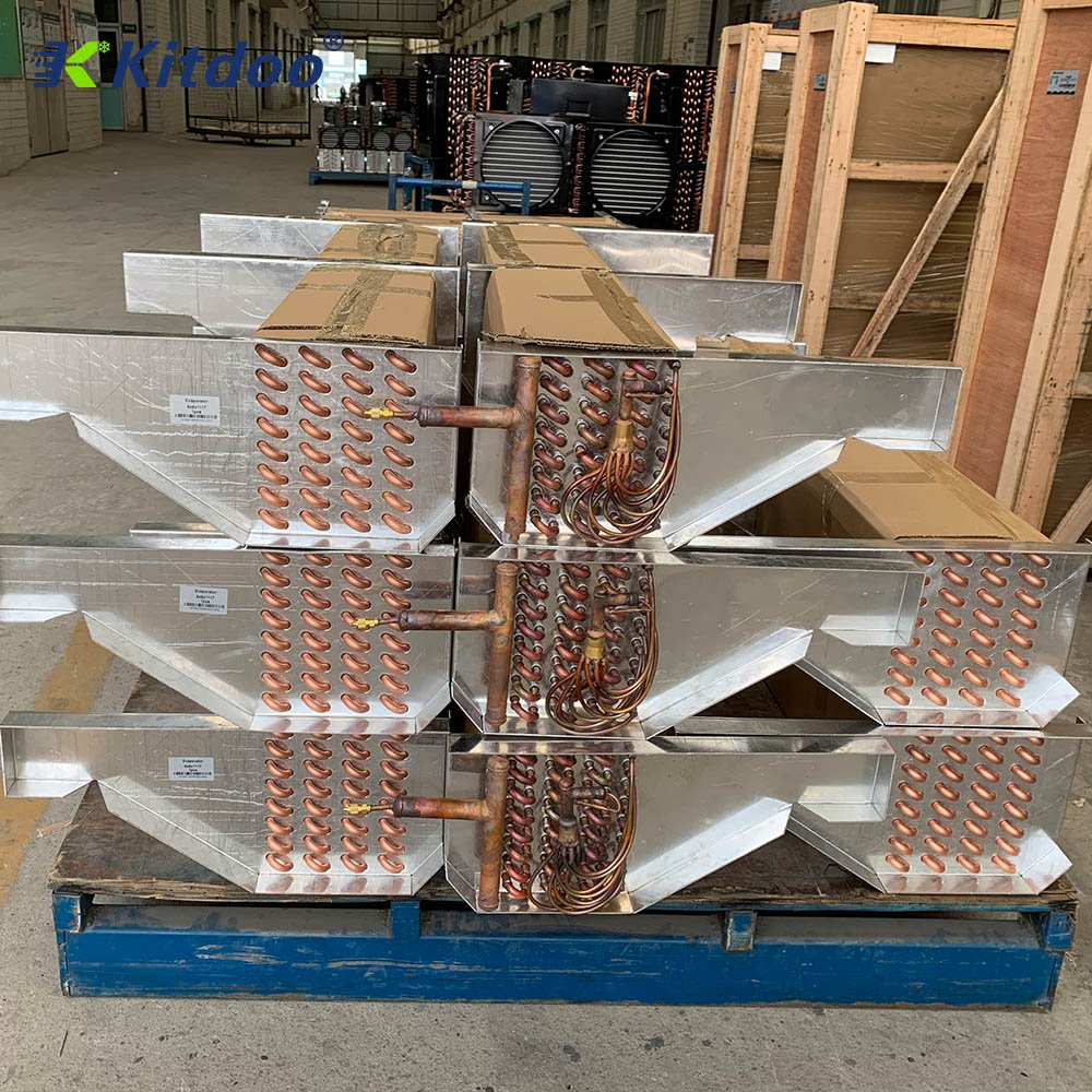 Refrigeration Systems Aluminum Fin Evaporator Copper Condenser Coil for Cold and Heat Exchangers