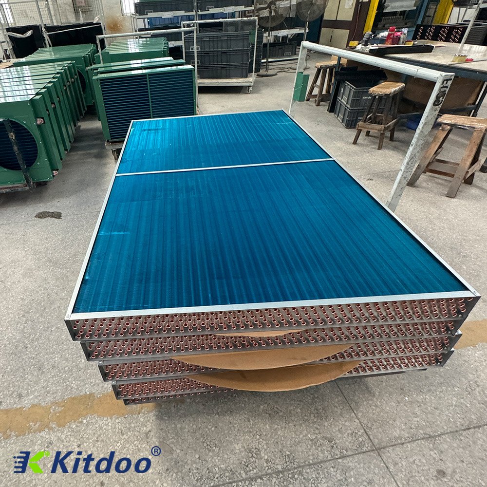 Refrigeration Systems Aluminum Fin Evaporator Copper Condenser Coil for Cold and Heat Exchangers