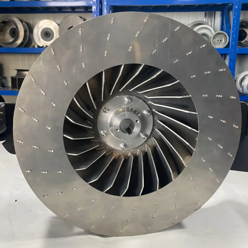 Stainless Steel Carbon Steel Aluminum Alloy Impeller Blower Fan Centrifugal