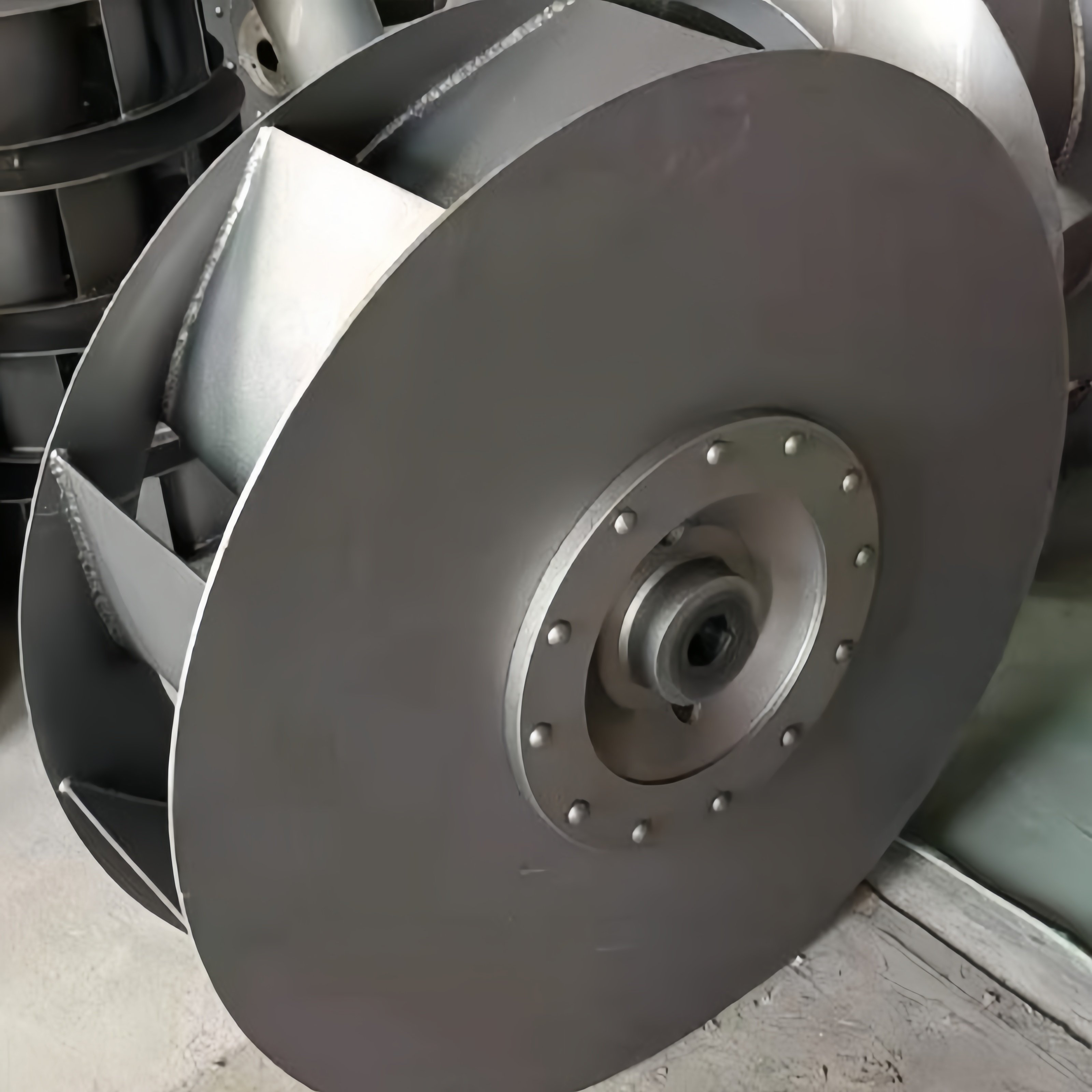 Stainless Steel Carbon Steel Aluminum Alloy Impeller Blower Fan Centrifugal