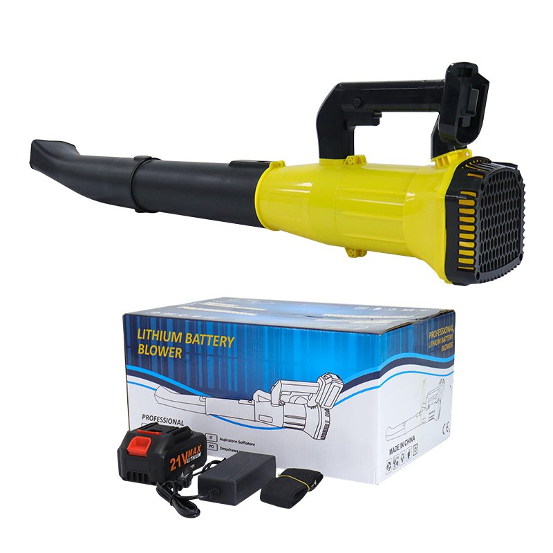 RYNEX Portable High Speed Leaf Blower Industrial Rechargeable Lithium Battery Cordless Garden Blower