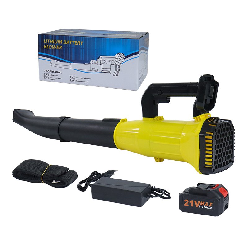 RYNEX Portable High Speed Leaf Blower Industrial Rechargeable Lithium Battery Cordless Garden Blower