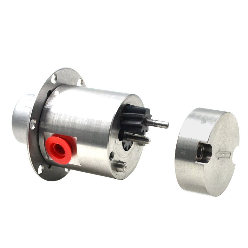 Inkjet Printer Printing Machine Positive Displacement Rotary Gear Pumps Stainless Steel Micro Magnetic Pump Head