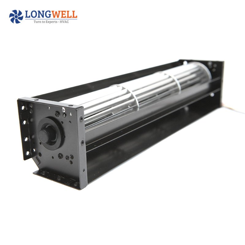High Quality Tangential Blower Cross Flow Fan Trench Heater Fan 12v Dc Double Tangential Fan Customized All Size