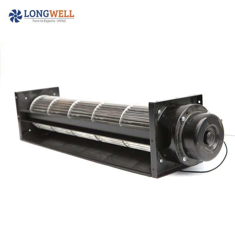 High Quality Tangential Blower Cross Flow Fan Trench Heater Fan 12v Dc Double Tangential Fan Customized All Size
