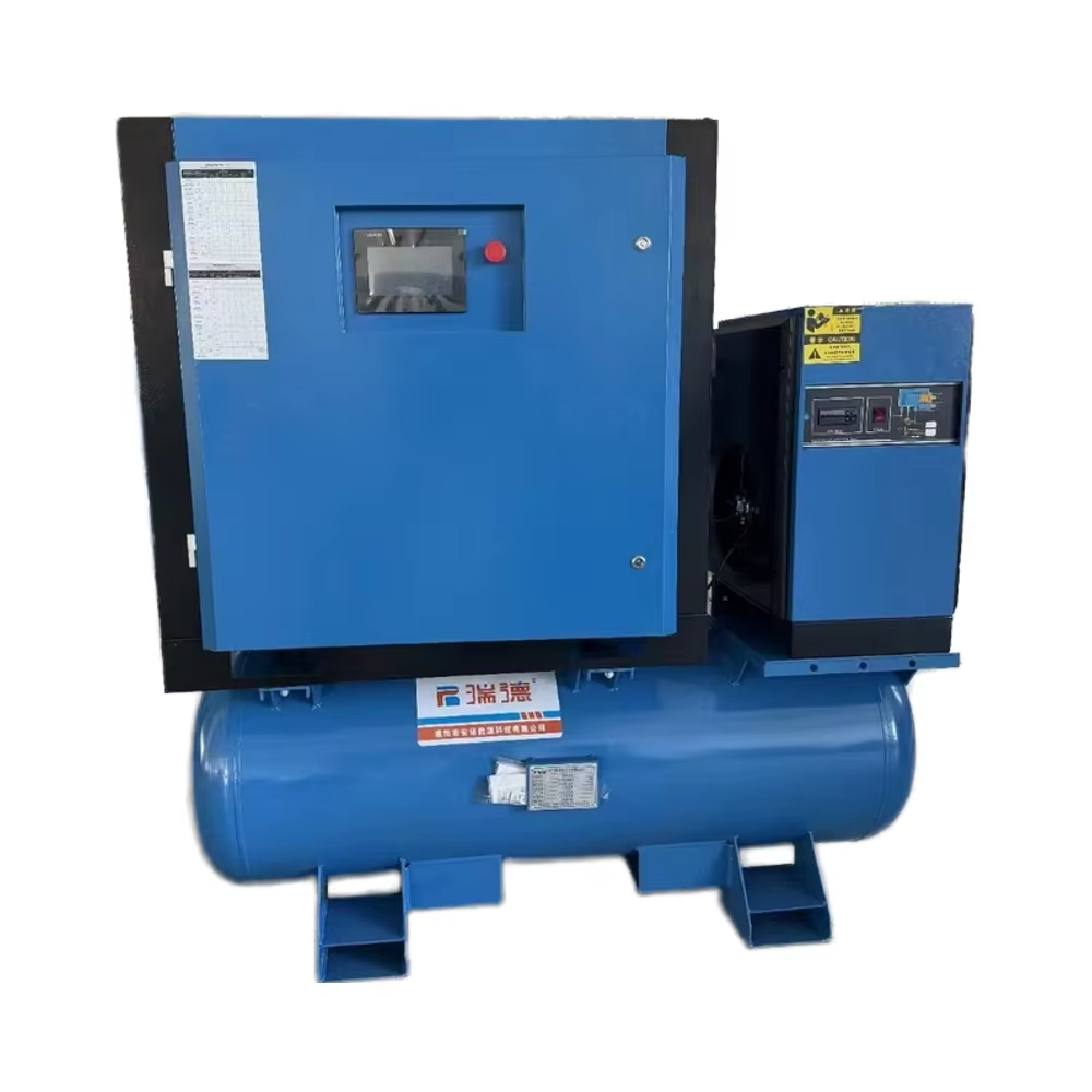 Factory Direct 22KW Screw Air Compressor for Home & Manufacturing DC Power Source Gas Engine & Motor 380V Voltage