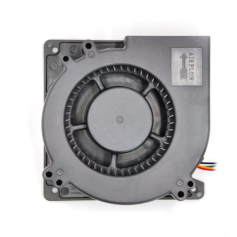 X-HON 120mm 12032 120*32mm High Air Flow Cooling Fan 5V 12V 24V Automotive Cushion Air-cooled Turbo Blower 2-Wire