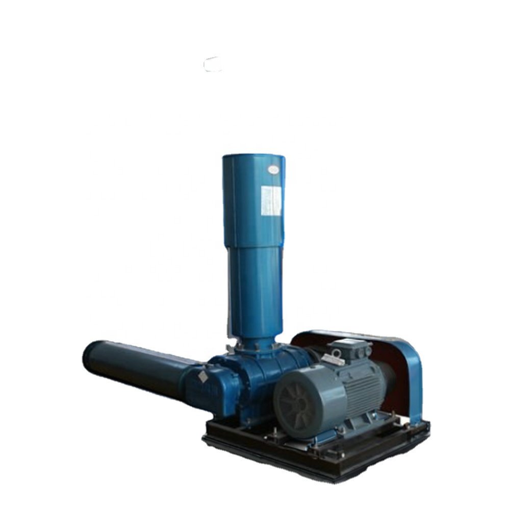 220V Industrial Iron Roots Blower Fan Inflatable With High Pressure 600W 1200W Rated Power Low Remaining Use