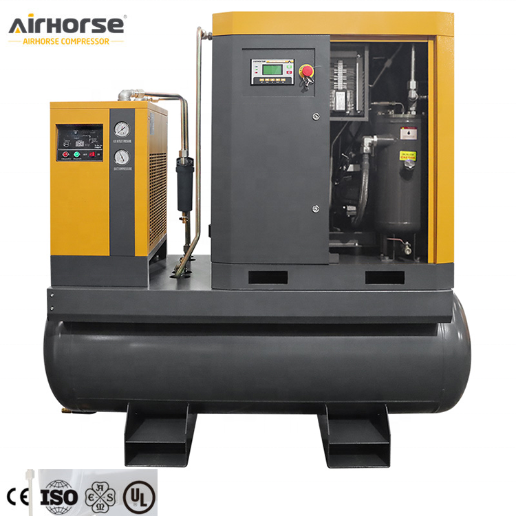 China Customized Stationary 15kw 20hp Screw air Compressor for Laser Cutting Machine
