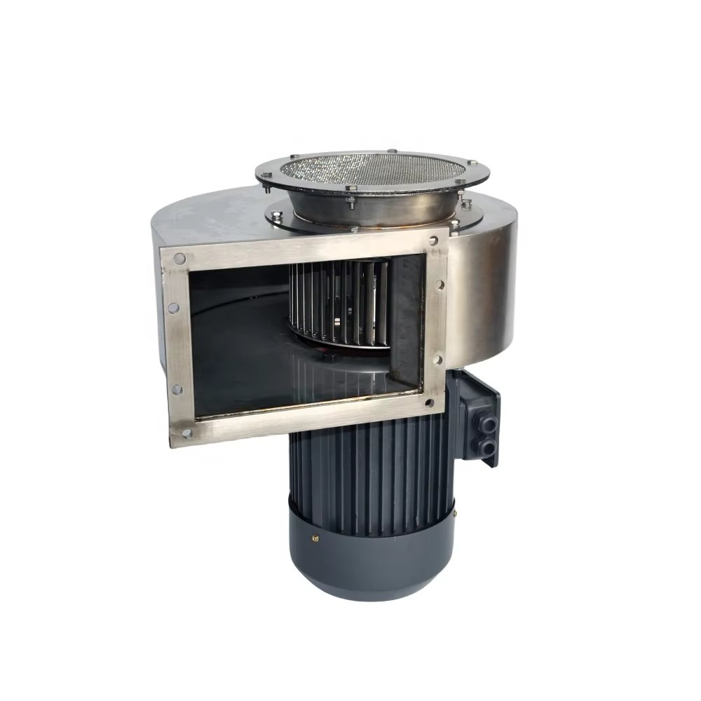 Factory High Pressure Low Noise High Efficiency Single Phase Small Centrifugal Blower Fan for Cooling and Ventilation