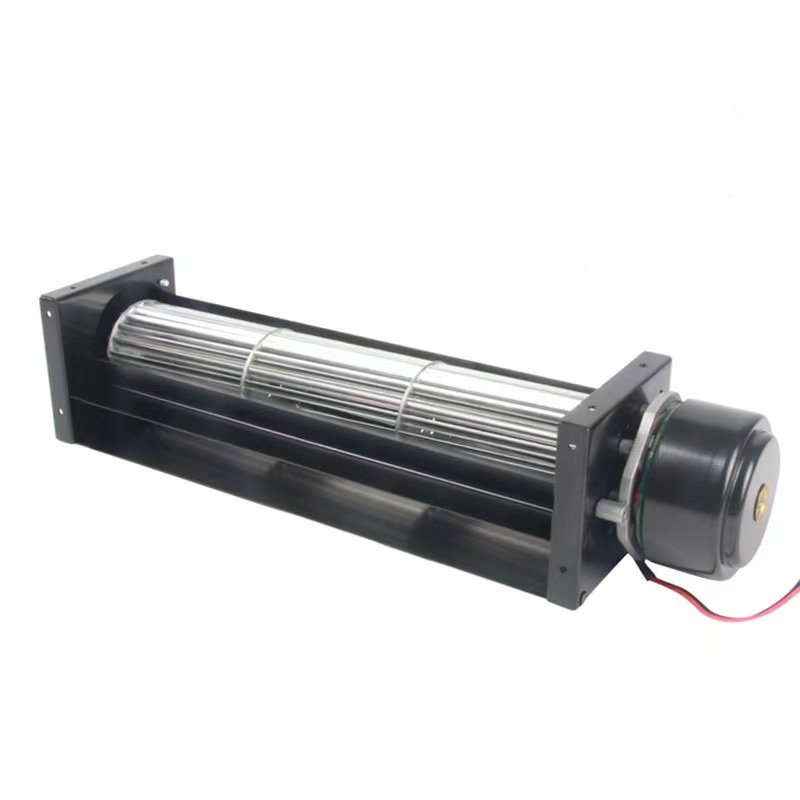 COOLFONG 60300H 12V 24V DC High Air Flow Rate Brushless Motor Cross Flow Fans Tangential Blower Fans for Bus Heater OEM