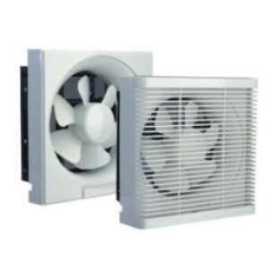 Customized Logo Brand 6 8 Inch Bathroom Office Home Plastic Exhaust Fan Wall Mounted Ventilation Exhaust Fan Shutter