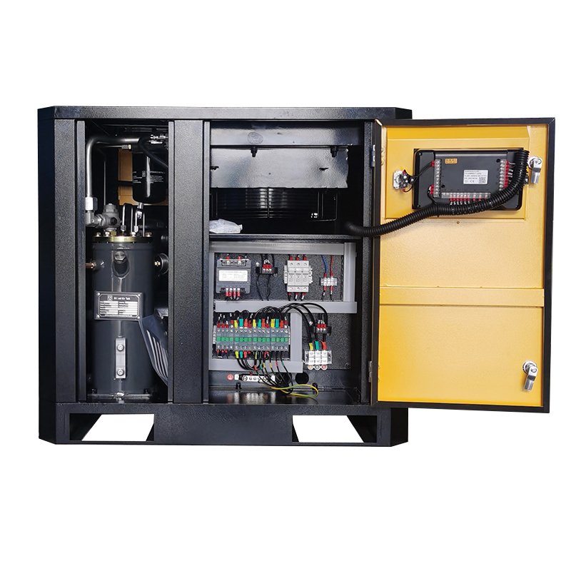 7.5KW 50HP Industrial Air Compressor Machine 220V Fixed Speed Industrial Compressor Efficient