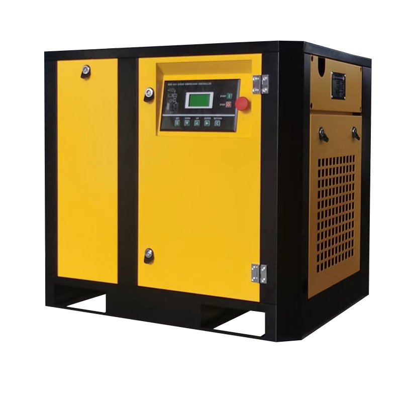 7.5KW 50HP Industrial Air Compressor Machine 220V Fixed Speed Industrial Compressor Efficient