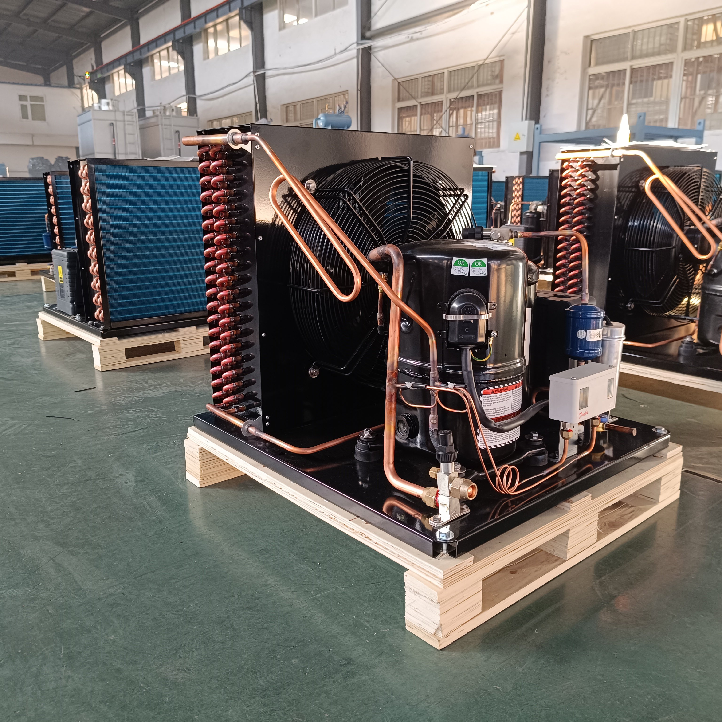 Energy-Saving Outdoor Integrated Condensing Unit With Copeland Compressor For Refrigerant R22/R404a/R134a