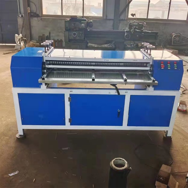 Radiator Separating Machine Radiator Shredder Air Conditioner Condenser Recycling Machine Aluminum Copper Radiators Separator