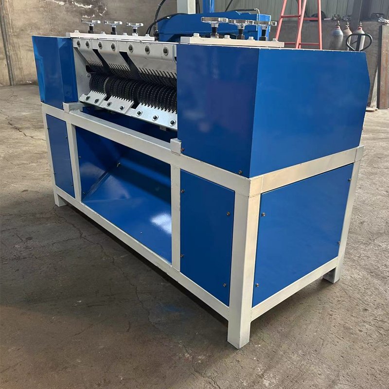 Radiator Separating Machine Radiator Shredder Air Conditioner Condenser Recycling Machine Aluminum Copper Radiators Separator