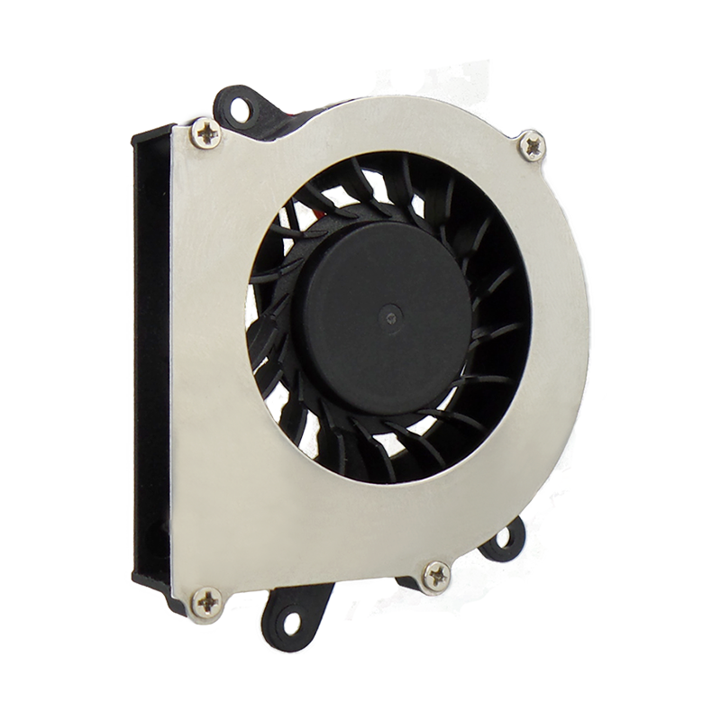 Small Mini Brushless Motor 50mm 5010 12v Micro DC Blower Fan 5v 12v Centrifugal Fan with Three Hole