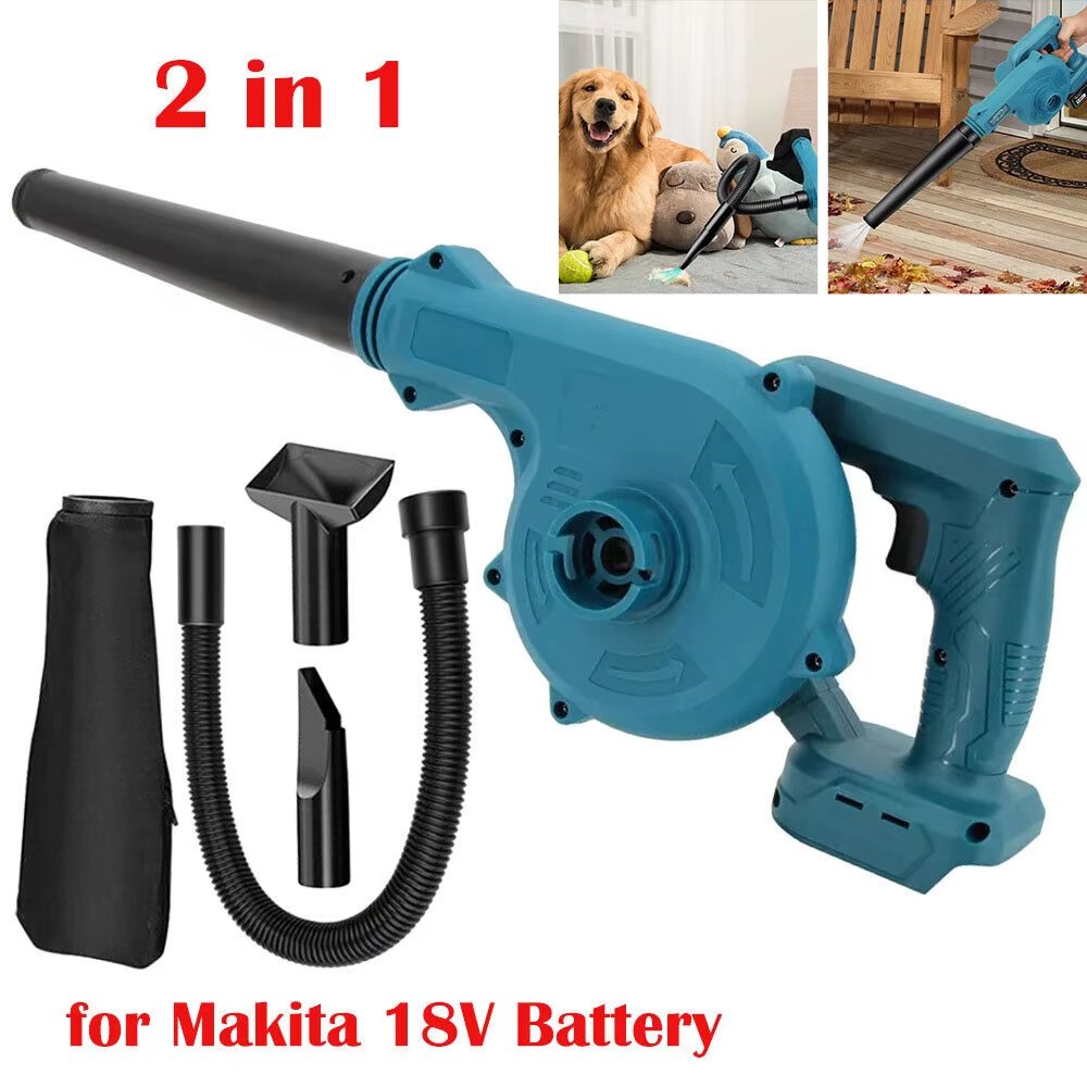 20V Cordless High-Pressure Electric Leaf Blower DIY Power Tool with Lithium Battery Industrial Handheld Blower Machine