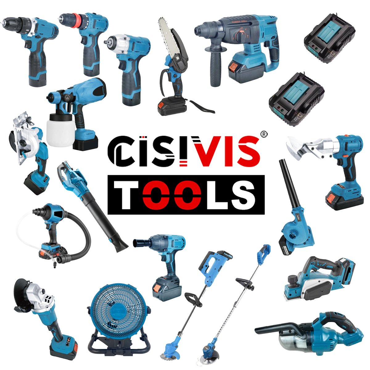 20V Cordless High-Pressure Electric Leaf Blower DIY Power Tool with Lithium Battery Industrial Handheld Blower Machine