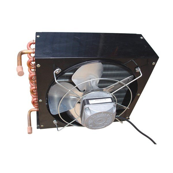 Copper Water to air Tube Finned air Condenser