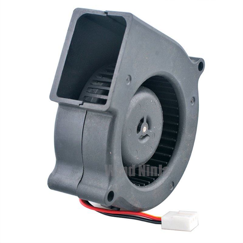 D07F-12BG 7.5cm 75mm Blower Fan 75x75x30mm DC12V 0.10A 3pin Ball Bearing Centrifugal Fan Cooling Fan for Printer Humidifier