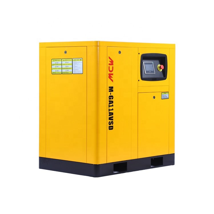 11KW 15HP VSD Screw Air Compressor With Inverter Rotary Screw Compressor Air MGA11VSDA