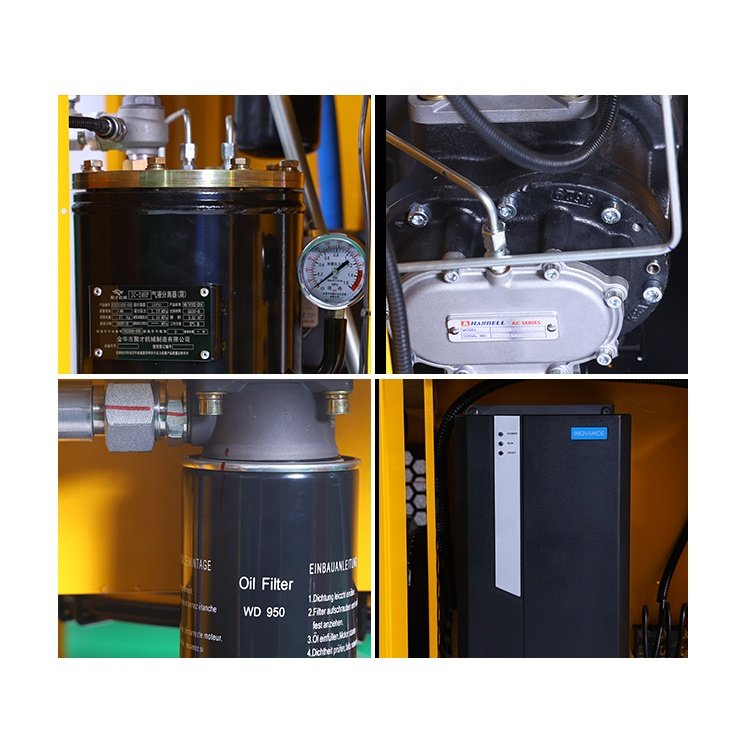11KW 15HP VSD Screw Air Compressor With Inverter Rotary Screw Compressor Air MGA11VSDA