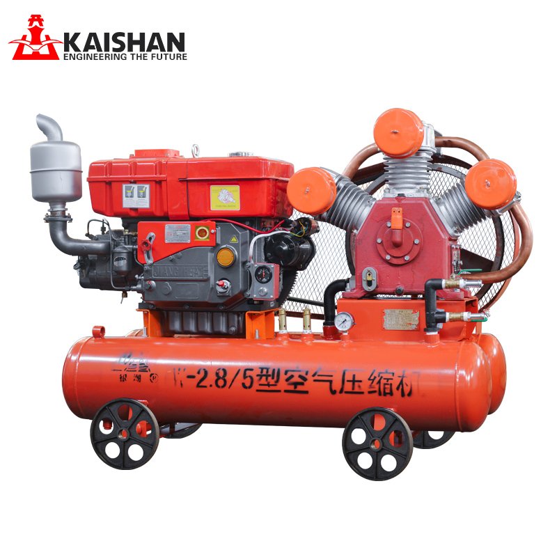 Kaishan 2024 Hot Sell diesel air Compressor Piston Compressor air Mini air Compressor