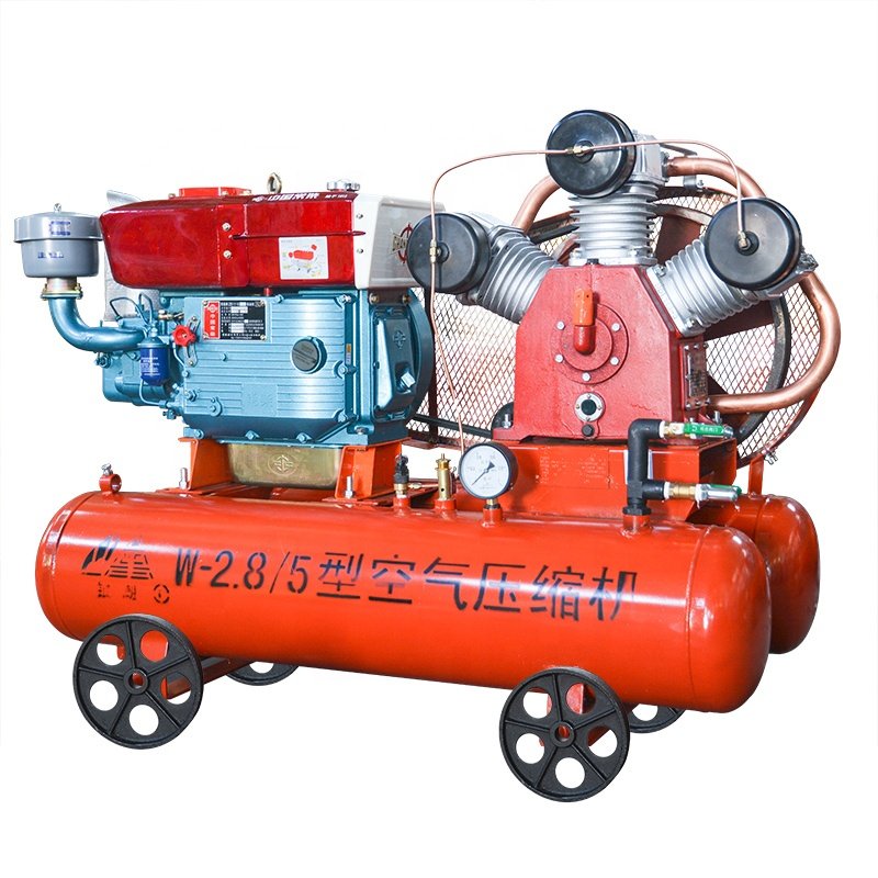 Kaishan 2024 Hot Sell diesel air Compressor Piston Compressor air Mini air Compressor
