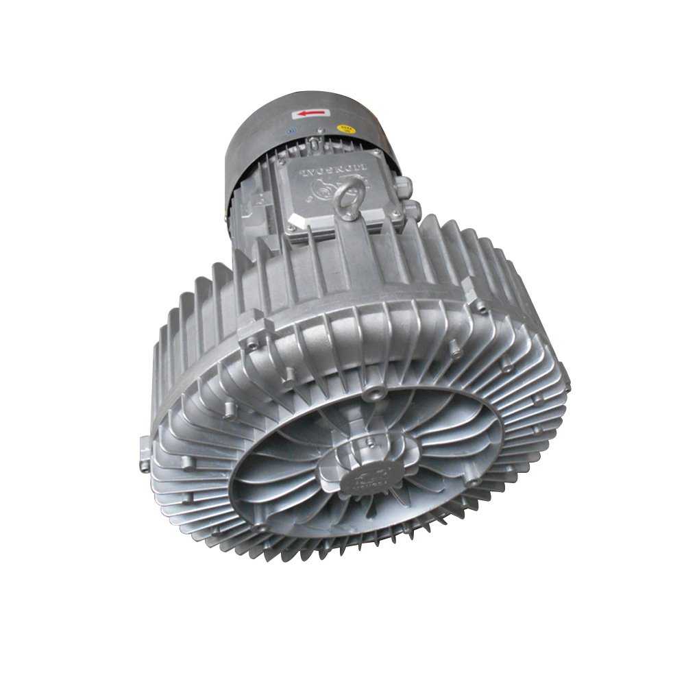 10hp 7.5kw High Pressure Volume Sewage Treatment Ring Blower for CNC Route Machines