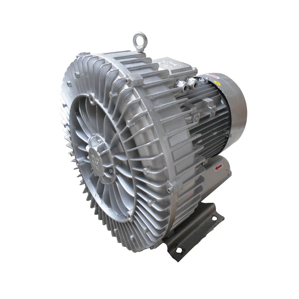 10hp 7.5kw High Pressure Volume Sewage Treatment Ring Blower for CNC Route Machines