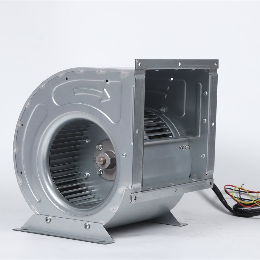 SYZ 7/5 Dual Inlets EC Motor Centrifugal Fan Direct Drive 0-10V Speed & PWM Signal 1/4 HP 115V 230V ECM Ventilation Blower