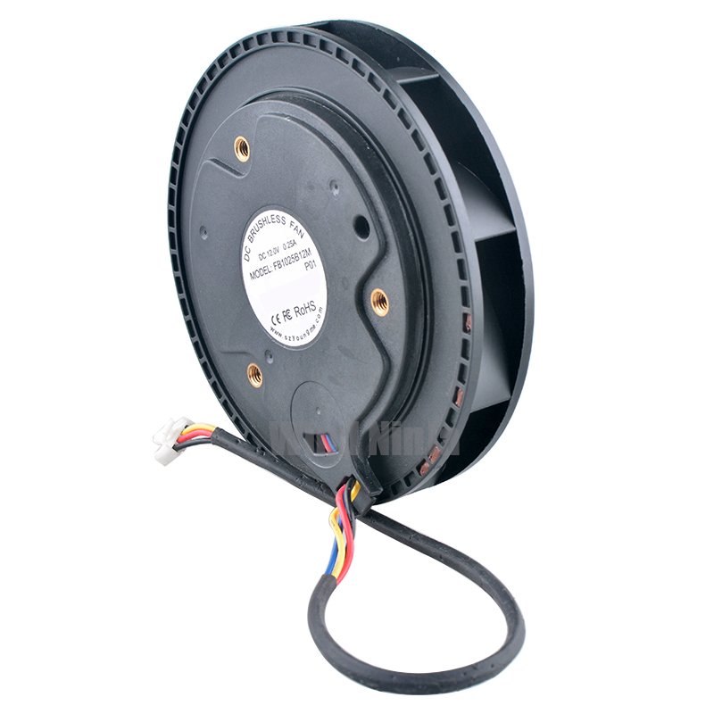 FB1025B12M DC12V 0.25A 10cm 100mm Blower Fan 4pin Centrifugal Turbo Cooling Fan for Air Purifier Sweepers