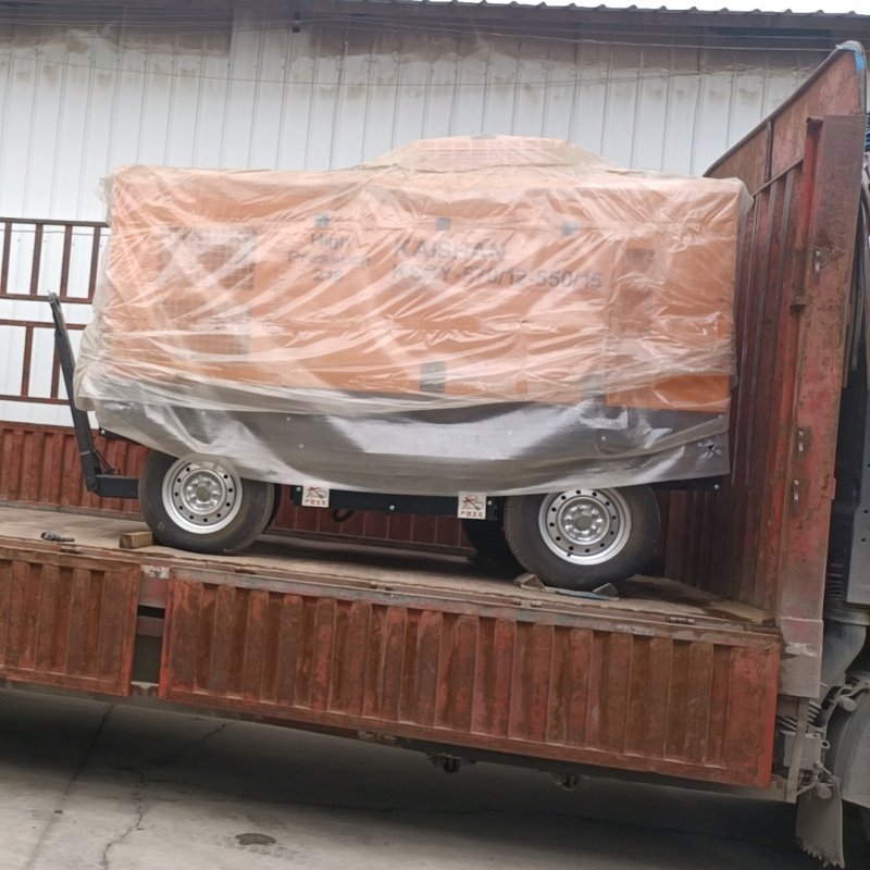 KAISHAN Kscy 570/12 Kscy 570/12-550/15k Kscy-550/15 cummins Engine Portable Mining Drilling diesel Screw air Compressor