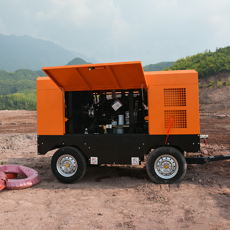 KAISHAN Kscy 570/12 Kscy 570/12-550/15k Kscy-550/15 cummins Engine Portable Mining Drilling diesel Screw air Compressor