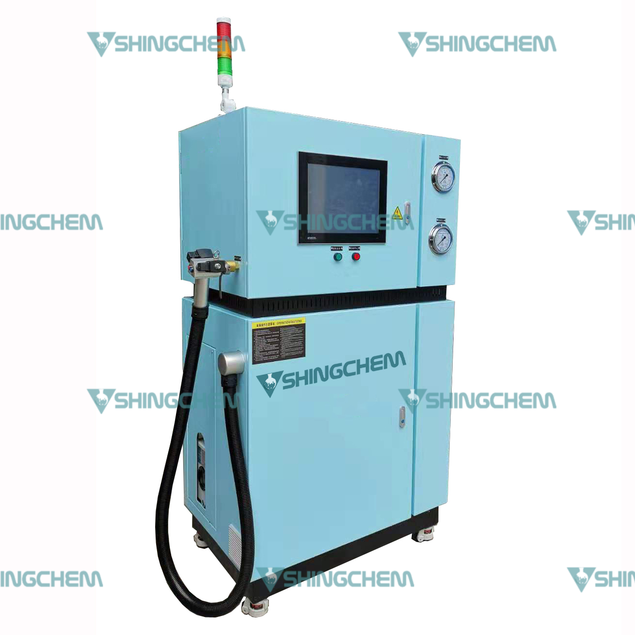 CM20A Refrigerant Split Charging Machine With Station Explosion Proof System