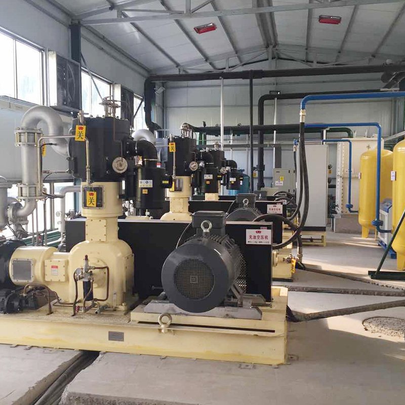 40 bar Medium Pressure Piston Type Air Compressor for PET Bottles