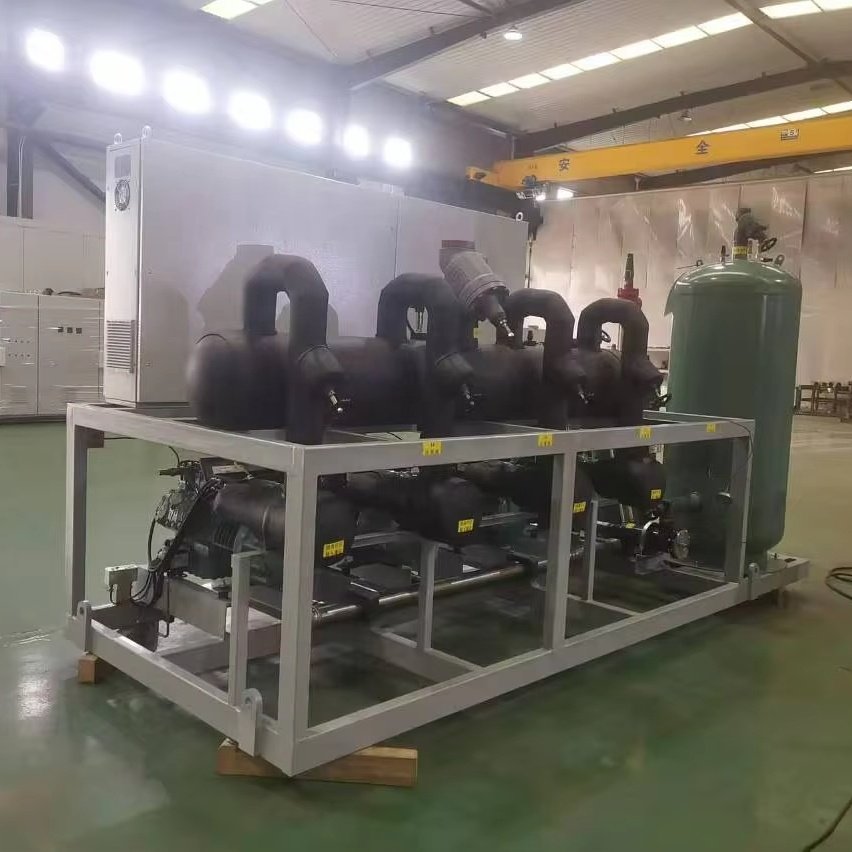 Three Phase Freezer Refrigeration Condensing Unit Air Cooled Condensing Unit
