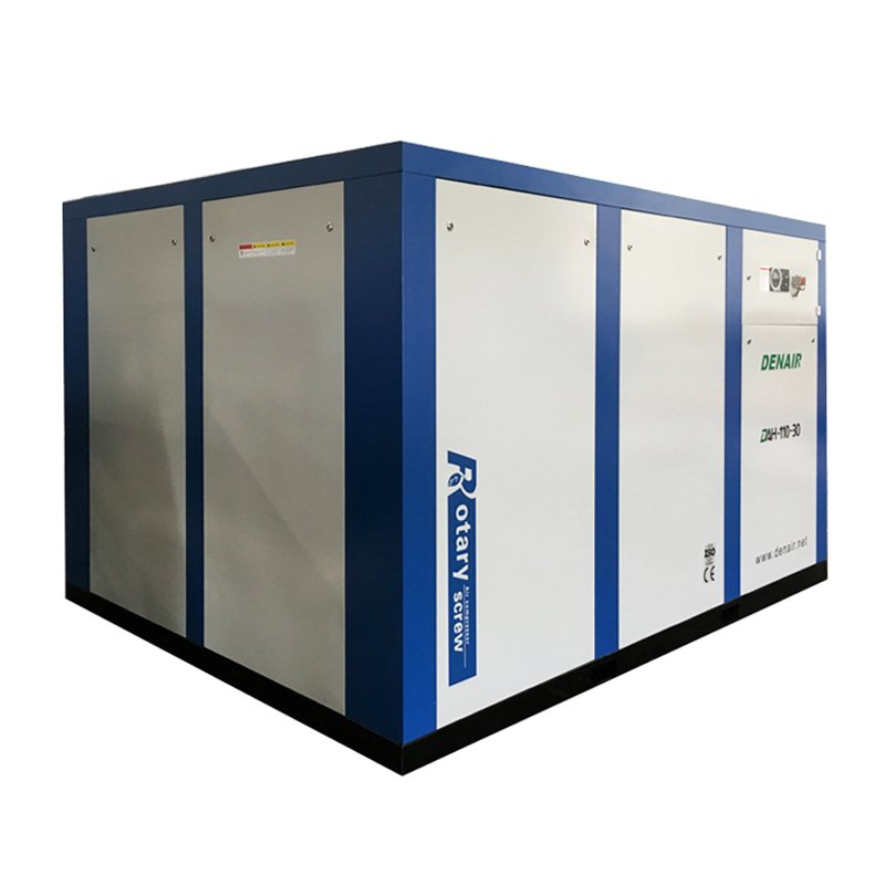 435 PSI 110 132 kW High Pressure Screw Type 30 bar Air Compressor