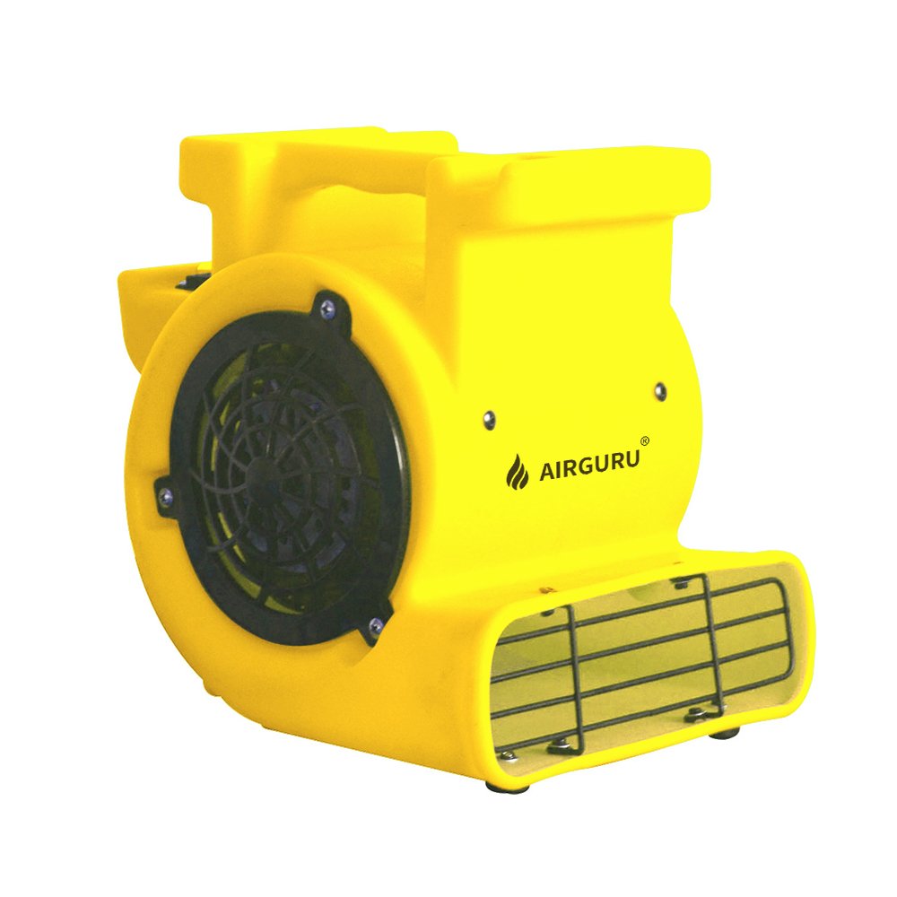 H 1/12HP Mini Carpet Dryer Air Mover New Design Industrial Floor Blower Fan for Janitorial Cleaning Water Damage Restoration