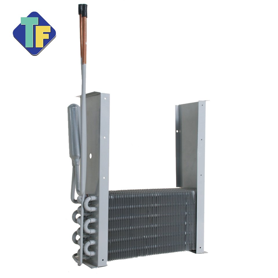 Copper and Aluminum Fin Tube Refrigeration Heating and Cooling Circulator AC Condenser & Evaporator