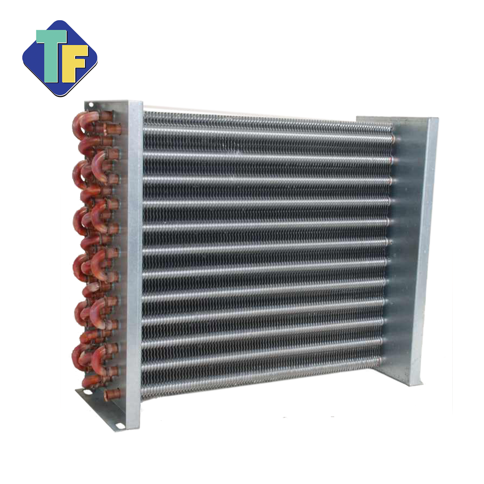 Copper and Aluminum Fin Tube Refrigeration Heating and Cooling Circulator AC Condenser & Evaporator