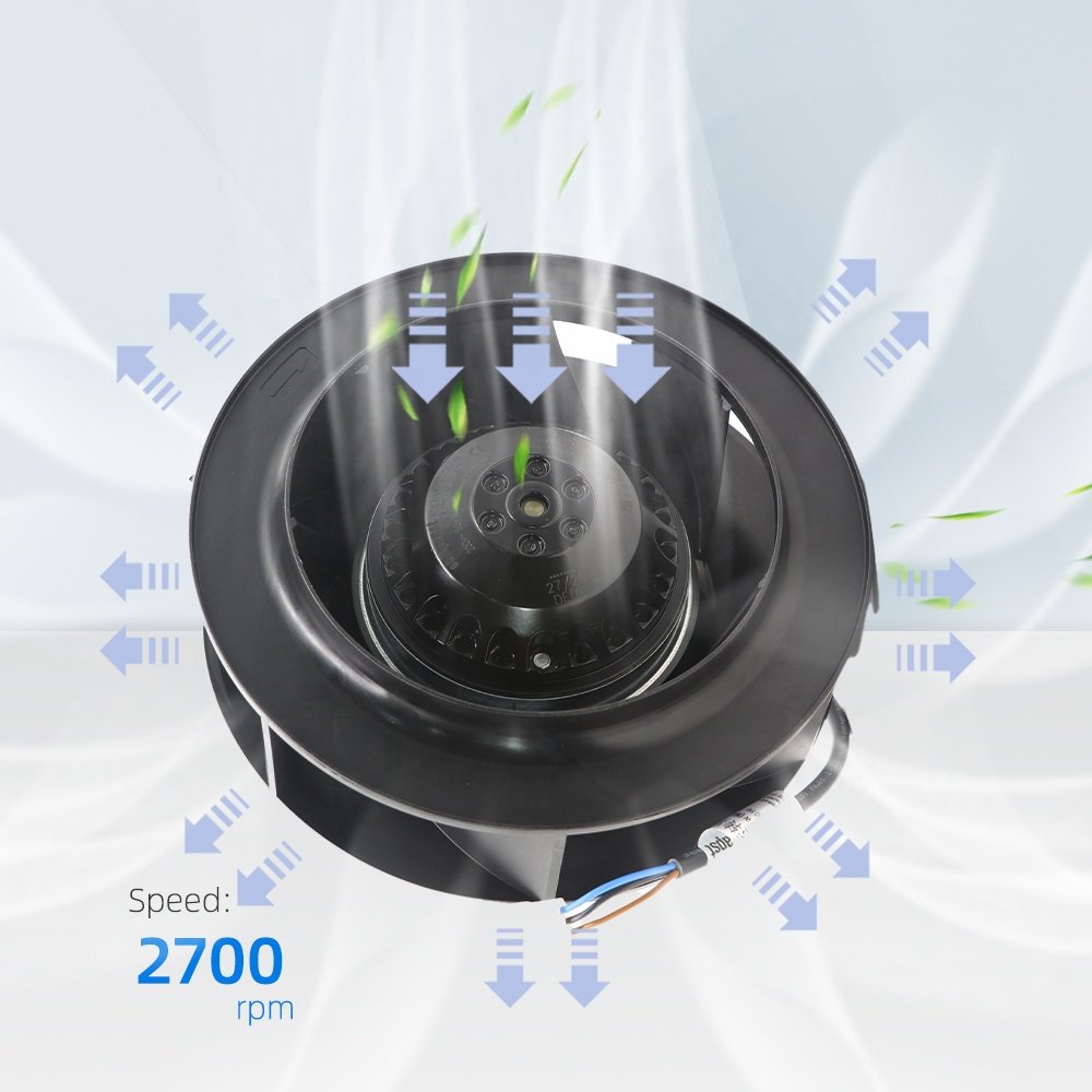 ebmpapst R2E190-AO26-30 230V AC 0.26A 58 /75W 2500RPM Siemens Inverter Industrial Blower Centrifugal Cooling Fan R2E190-AO26-85