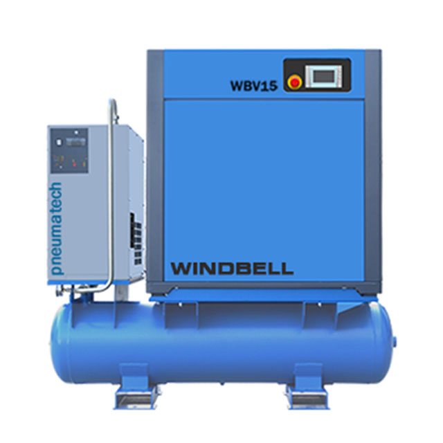 10hp 20hp 30hp 7.5kw 15kw 22kw China Industrial Compresor De Aire 16bar Rotary Screw Air Compressor 4 In 1 For Fiber Laser
